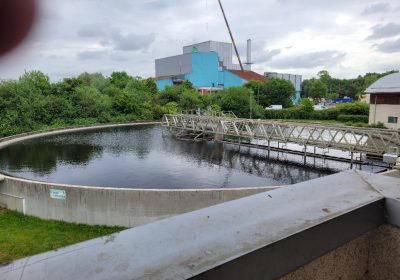 Nous avons visité la station d’épuration des eaux de Maubeuge