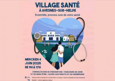 L’UFC Que Choisir Sambre Avesnois a participé au village santé d’Avesnes-sur-Helpe du 04 juin 2025